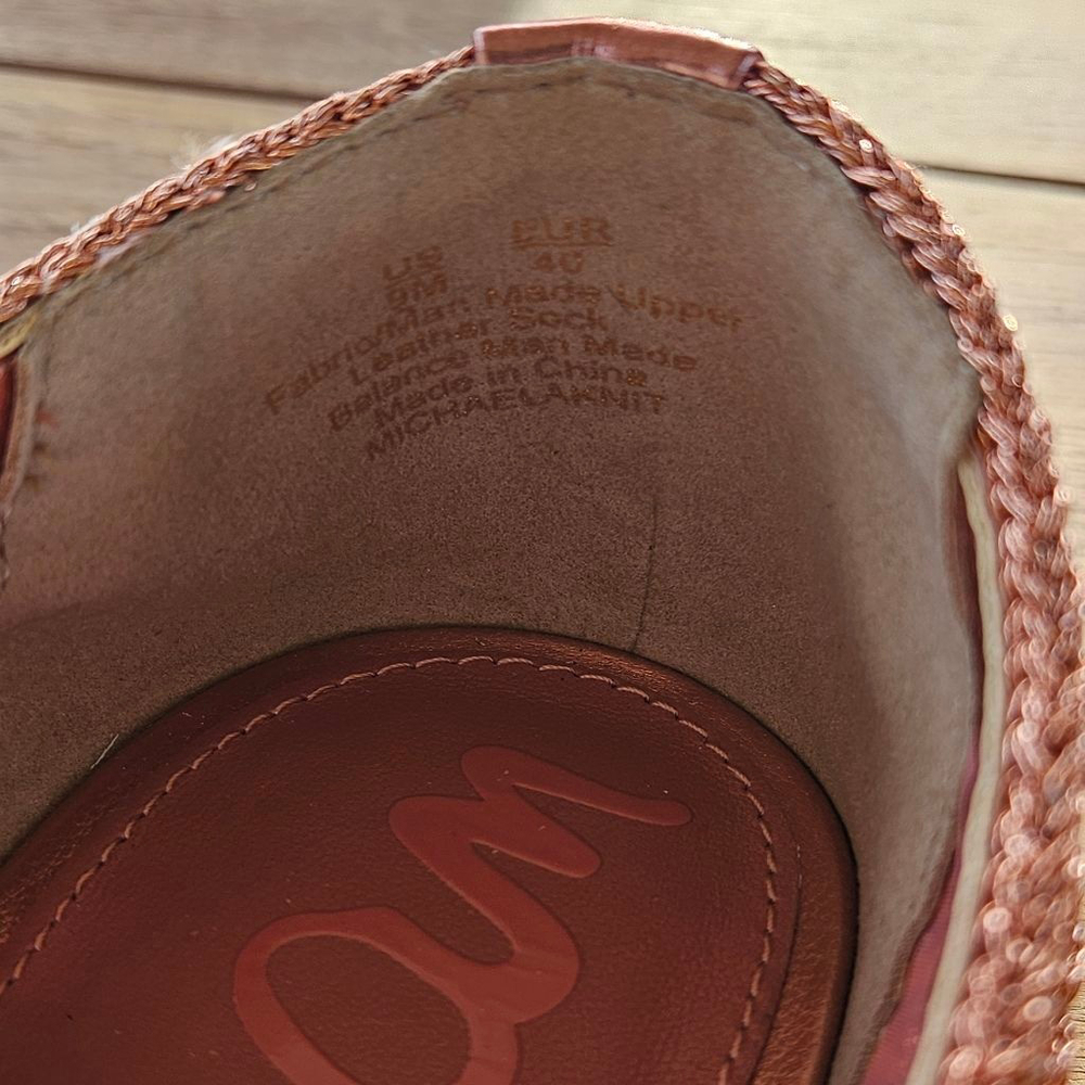 Sam Edelman Michaela Knit Mary Jane Flat Size 9 - Picture 6 of 6